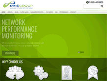 Tablet Screenshot of mnsgroup.com